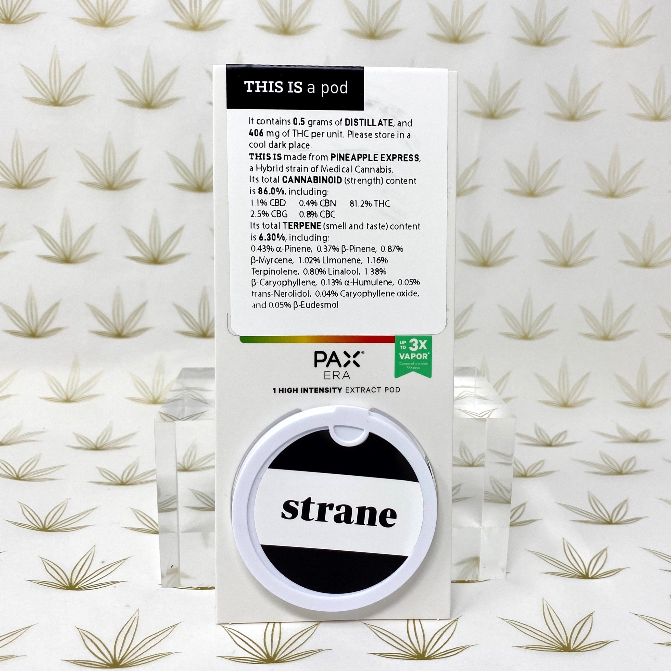 strane Pineapple Express Pax Pod 0.5g Leafly